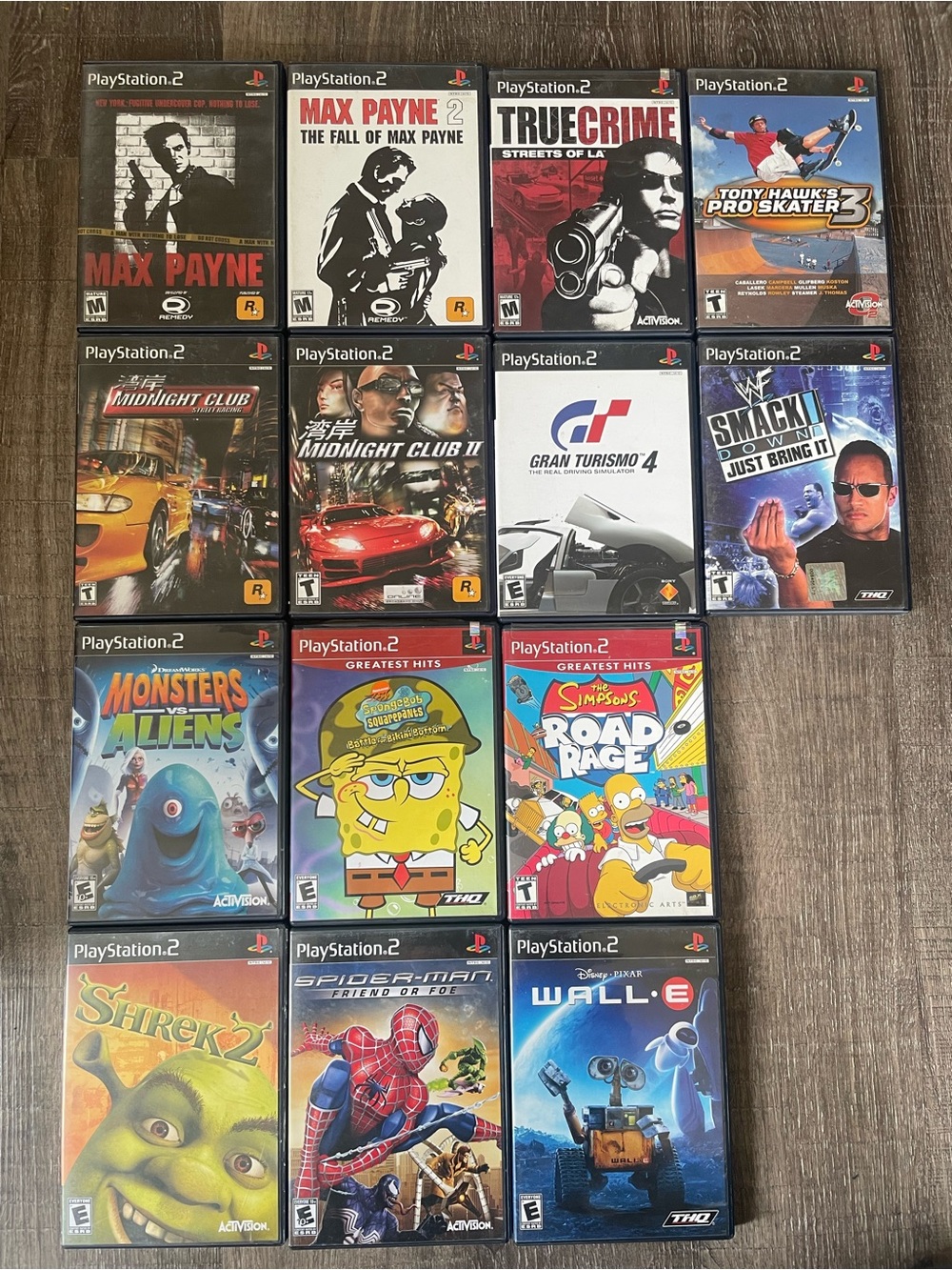 Lot of 14 PlayStation 2 Games. Good working condition